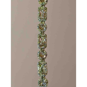 Zirkon Taşlı Zarif Tasarım Bileklik | 