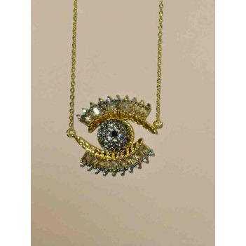 Işınlı Nazar Boncuğu Kolye - Koruyucu ve Şık