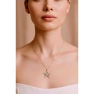 Yıldız Taşlı Kolye - Işıltılı Zarif Kolye