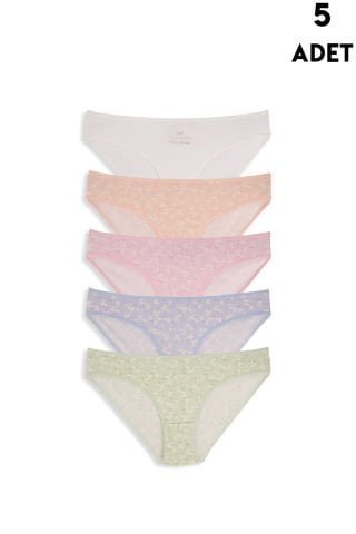 Koza Biat 33500-662 Bayan Külot 5’li – Uygun Fiyatlı Kadın Külot