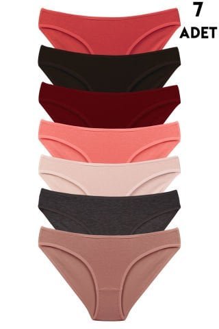 Koza Biat 37000-231 Bayan Külot 7’li – Uygun Fiyatlı Kadın Külot