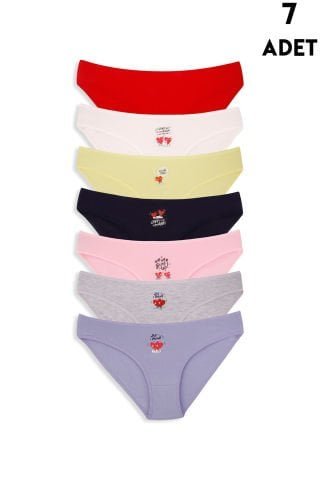 Koza Biat 37000-660 Bayan Külot 7’li – Uygun Fiyatlı Kadın Külot