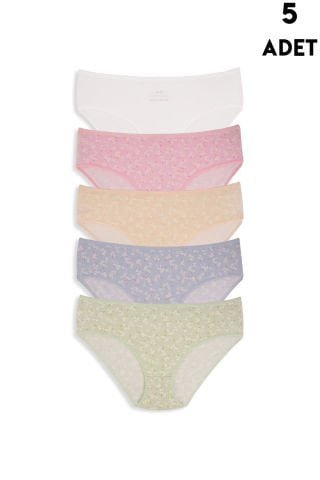 Koza Biat 53500-662 Bayan Bato Külot 5’li – Uygun Fiyatlı Kadın Külot