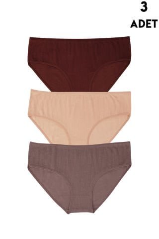 Koza Biat 55200-2 Bayan Bato Külot 3’lü – Uygun Fiyatlı Kadın Külot