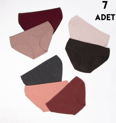 Koza Biat 57000-231 Bayan Bato Külot 7’li – Uygun Fiyatlı Kadın Külot