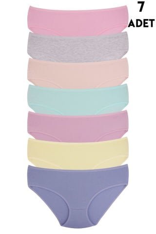 Koza Biat 57000-529 Bayan Bato Külot 7’li – Uygun Fiyatlı Kadın Külot