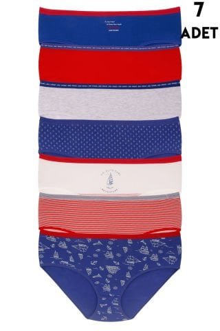 Koza Biat 57000-677 Bayan Bato Külot 7’li – Uygun Fiyatlı Kadın Külot