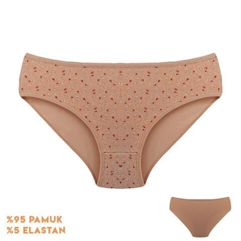 Dondeza 201-175 Desenli Bayan L Beden Külot 12’li – Uygun Fiyatlı Kadın Külot
