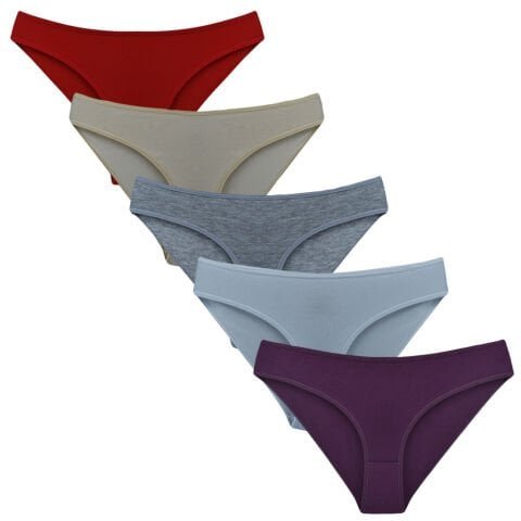Byou Life (M-L-XL-2XL-3XL) Penye Pamuklu Bayan Külot 12’li – Uygun Fiyatlı Kadın Külot