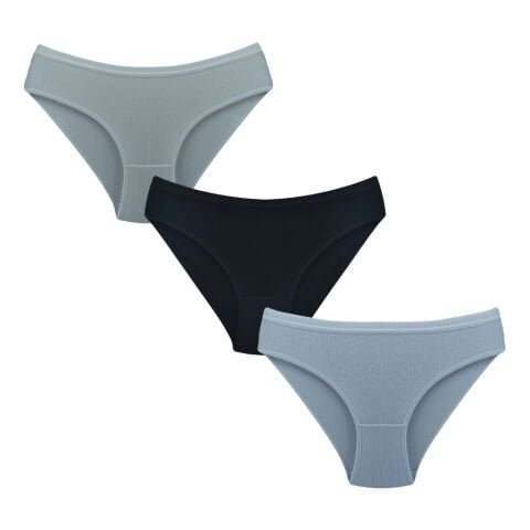 Byou Life (L-XL-2XL Penye Klasik Fitilli Bayan Külot 12’li – Uygun Fiyatlı Kadın Külot