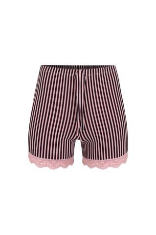 Dondeza 5074 Çizgili Penye Bayan Şort 6’lı Uygun Fiyatlı Dikişsiz Kadın Boxer