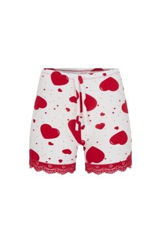 Dondeza 5076 Çizgili Penye Battal Bayan Şort 6’lı Uygun Fiyatlı Dikişsiz Kadın Boxer