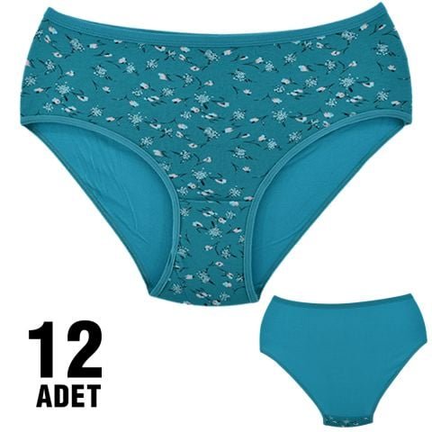 Dondeza 301-67 Desenli Bayan Bato 12’li – Uygun Fiyatlı Kadın Külot