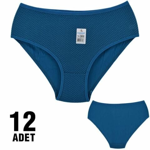 Dondeza 301-97 Desenli Bayan Bato 12’li – Uygun Fiyatlı Kadın Külot