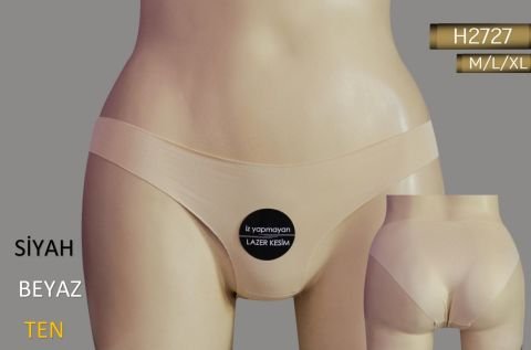 Helena Paris 2727 Bikini Lazer Kesim Külot 12’li – Uygun Fiyatlı Kadın Külot