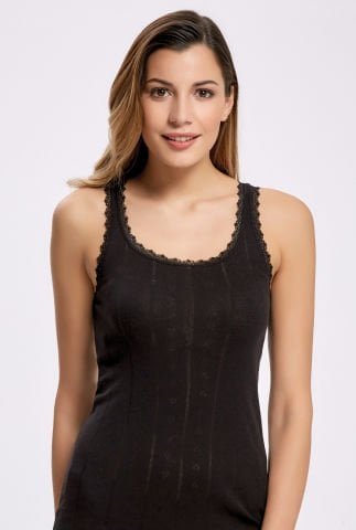 İlke 2024 Jakarlı Dantelli Bayan Geniş Askılı Atlet – Uygun Fiyatlı Atlet