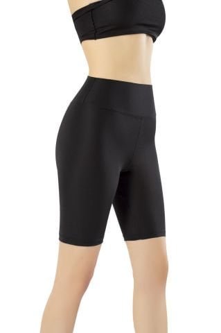 Kota 4097 Yüksek Bel Diz Üstü Dalgıç Şort Uygun Fiyatlı Dikişsiz Kadın Boxer