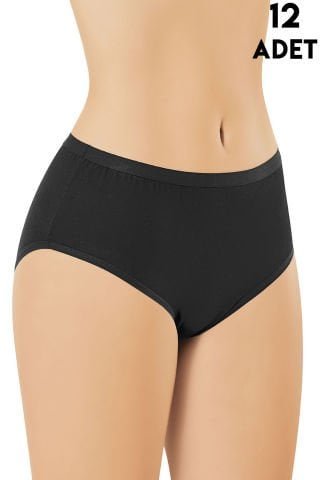 Kota 5109 (L-XL-2XL-3XL) Modal Bayan Külot 12’li – Uygun Fiyatlı Kadın Külot