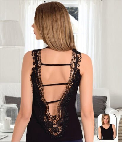 Polkan 2213 Sırtı Güpürlü Bayan Atlet – Uygun Fiyatlı Atlet