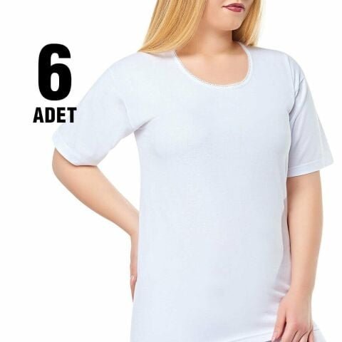 Seher 0011 Kollu Kaşkorse Bayan Fanila 6’lı – Uygun Fiyatlı Atlet