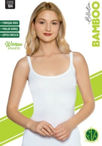 Sortie 104 Bambu Parmak Askı Bayan Atlet – Uygun Fiyatlı Atlet