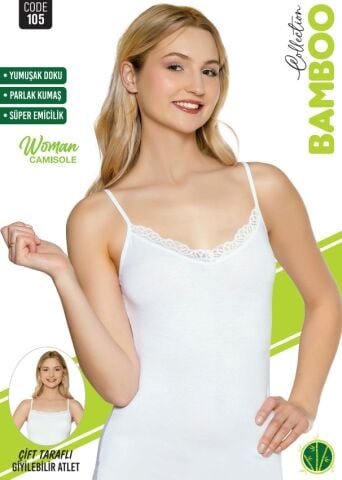 Sortie 105 Bambu İp Askılı Çift Yönlü Atlet – Uygun Fiyatlı Atlet