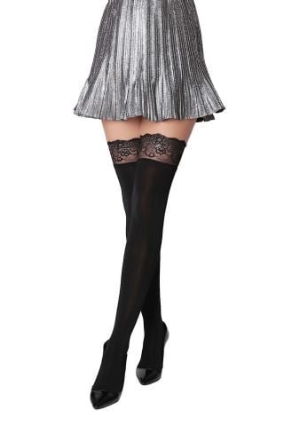 Daymod 1312001 Saten Jartiyersiz Çorap – Kadın İç Giyim – Kadın Çorap