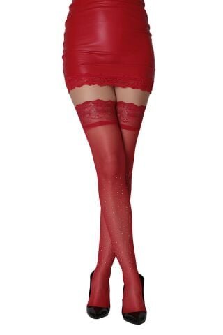 Daymod 1324001 Party 15 Taşlı Bayan Jartiyer Çorap – Kadın İç Giyim – Kadın Çorap