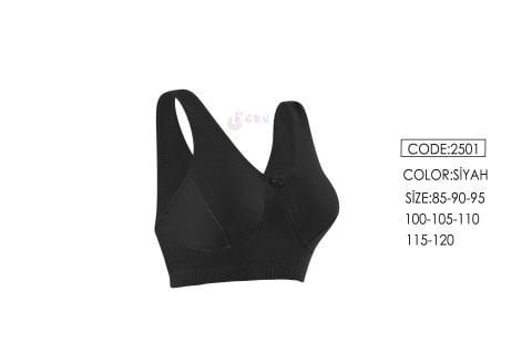 Ebru 2501 Bayan Penye Yarım Atlet 6’lı – Kadın İç Giyim – Büstiyer