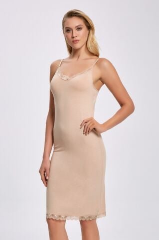 İlke 2414 Dantelli Viskon Bayan Tunik – Pijama Takımı