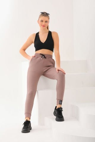 Vogsing 387 Vizon Fitilli Cepli Bayan Eşofman – Pijama Takımı