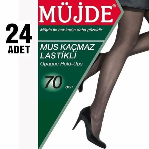 Müjde 70 Den Mus Kaçmaz Lastikli Çorap 12’Lİ – Kadın İç Giyim – Kadın Çorap