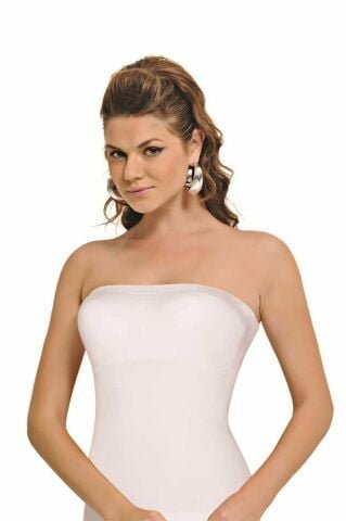 Nbb 2404 Cuplı Dikişsiz Straplez Atlet – Kadın İç Giyim – Büstiyer