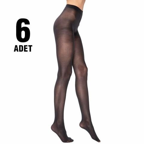 Penti Micro 40 Den Maxi Battal Külotlu Çorap 6’lı – Kadın İç Giyim – Kadın Çorap