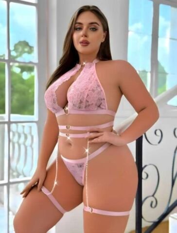 Passione J-73 Bayan Büyük Beden Jartiyer Takım – Kadın İç Giyim – Kadın Çorap